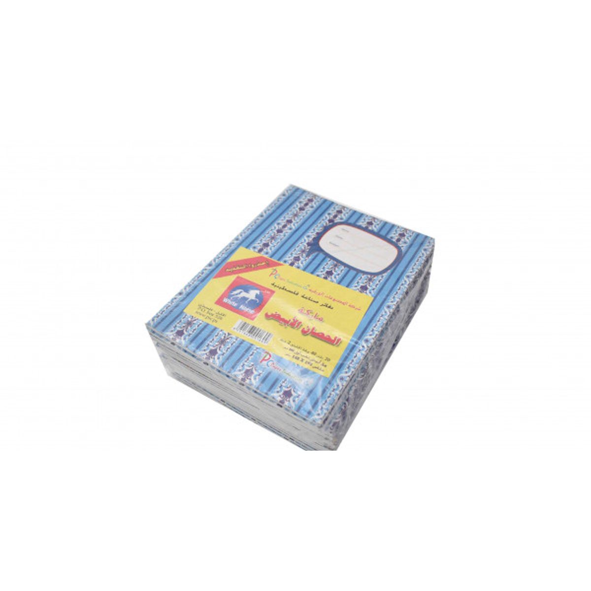 دفتر 2 خط غلاف كرتون