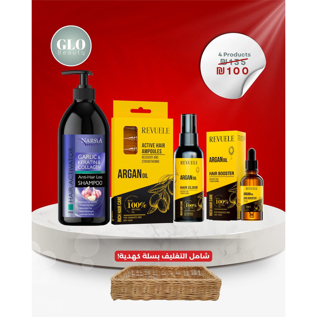 Anti Hair loss & Repair Package 2