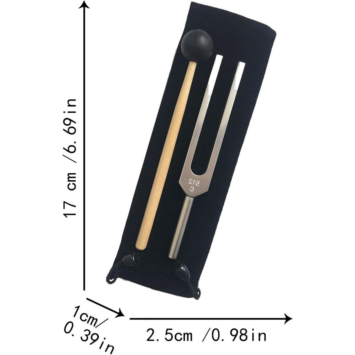 شوكة رنانة (Tuning Fork) مع قاعدة تفعيل 3