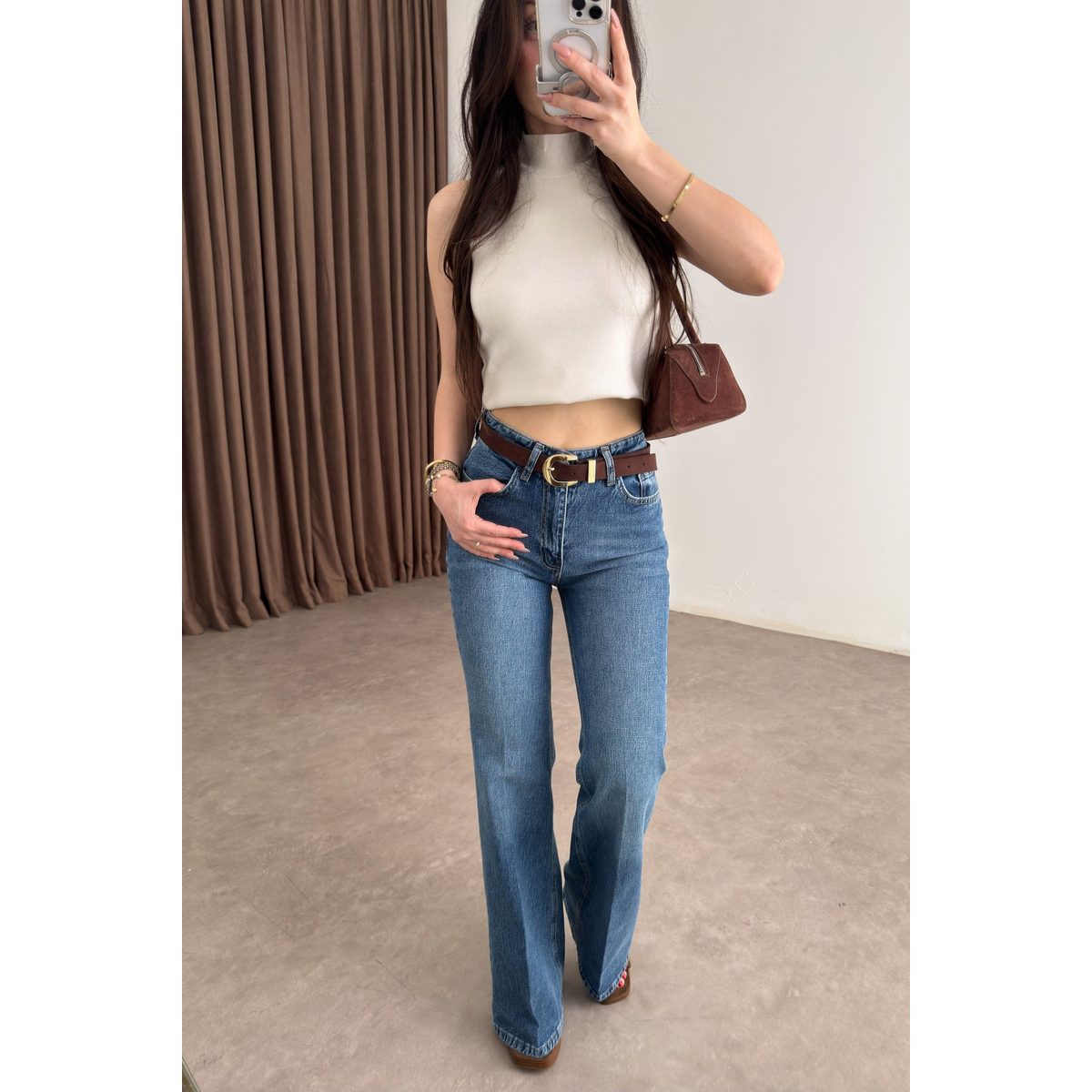 Mavi Flare Jean 4