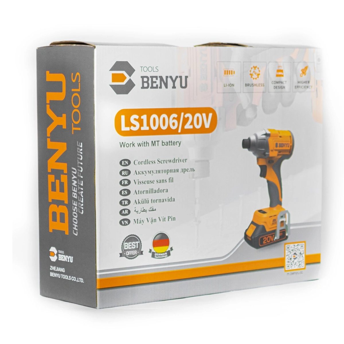 BENYU LS1006/20V – مفك بطارية 20 فولت 3