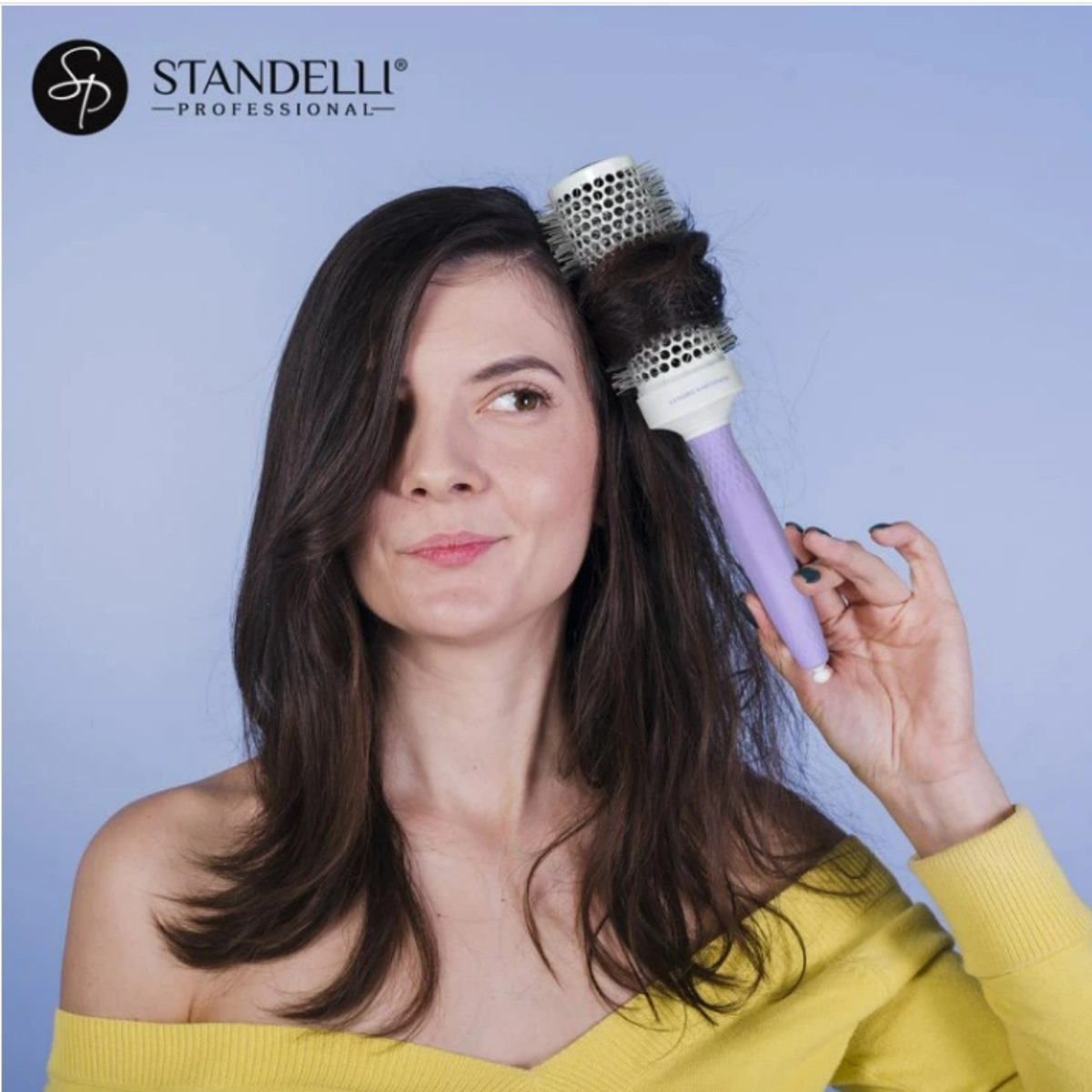Standelli Styling Hair Brush with Pin 4