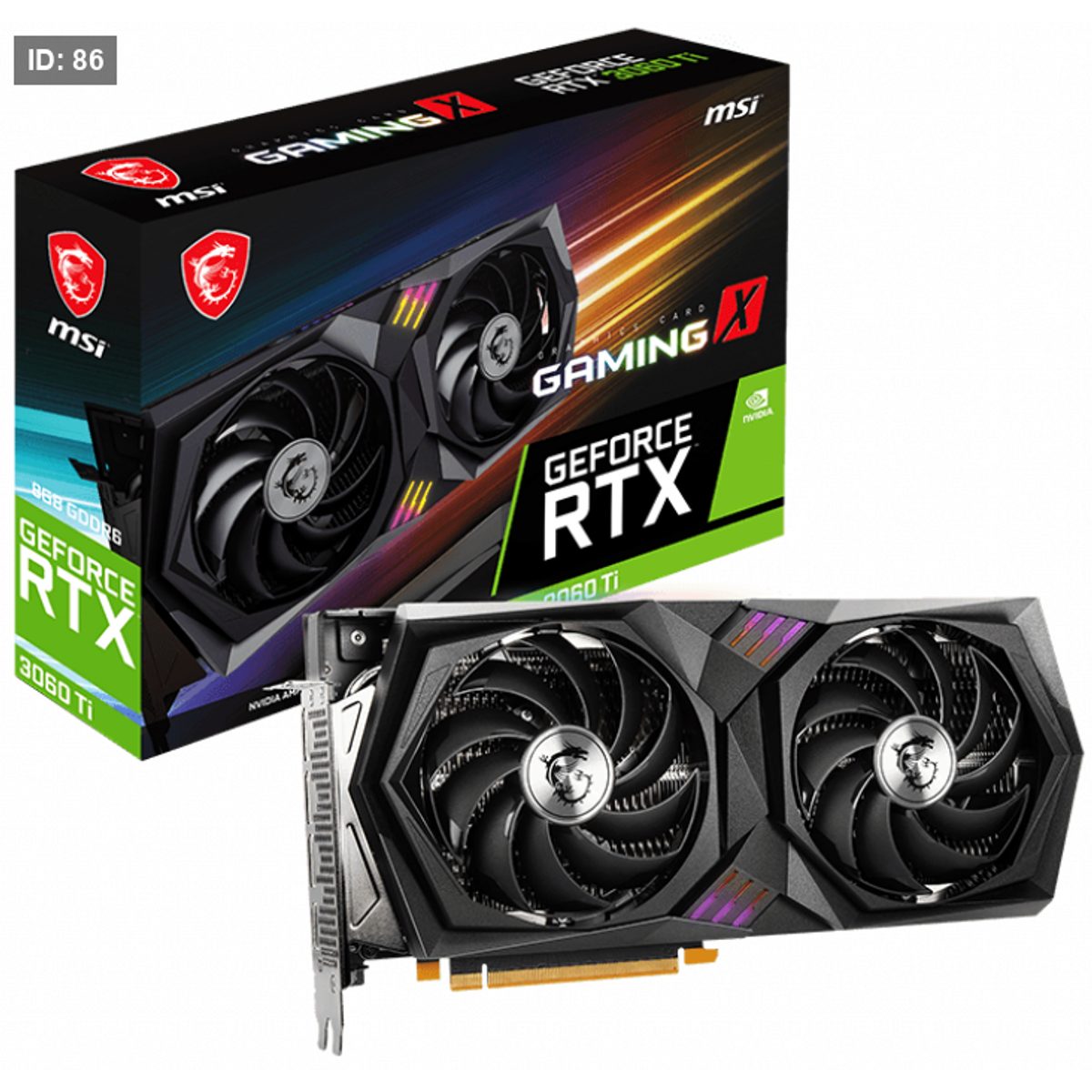 MSI RTX 3060 Ti GAMING X 8G