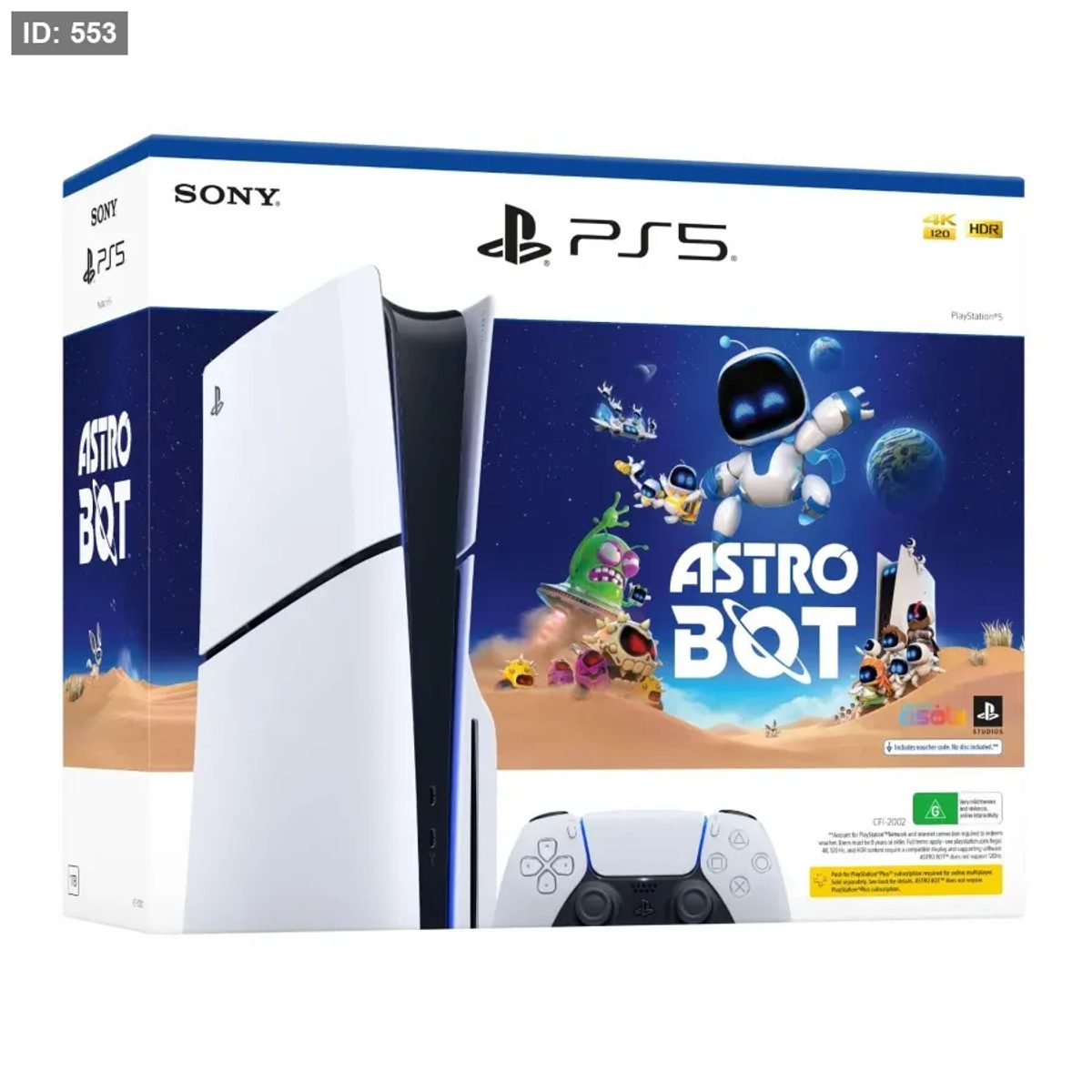 Sony - PlayStation 5 Slim Console Digital Edition - ASTRO BOT Bundle - White