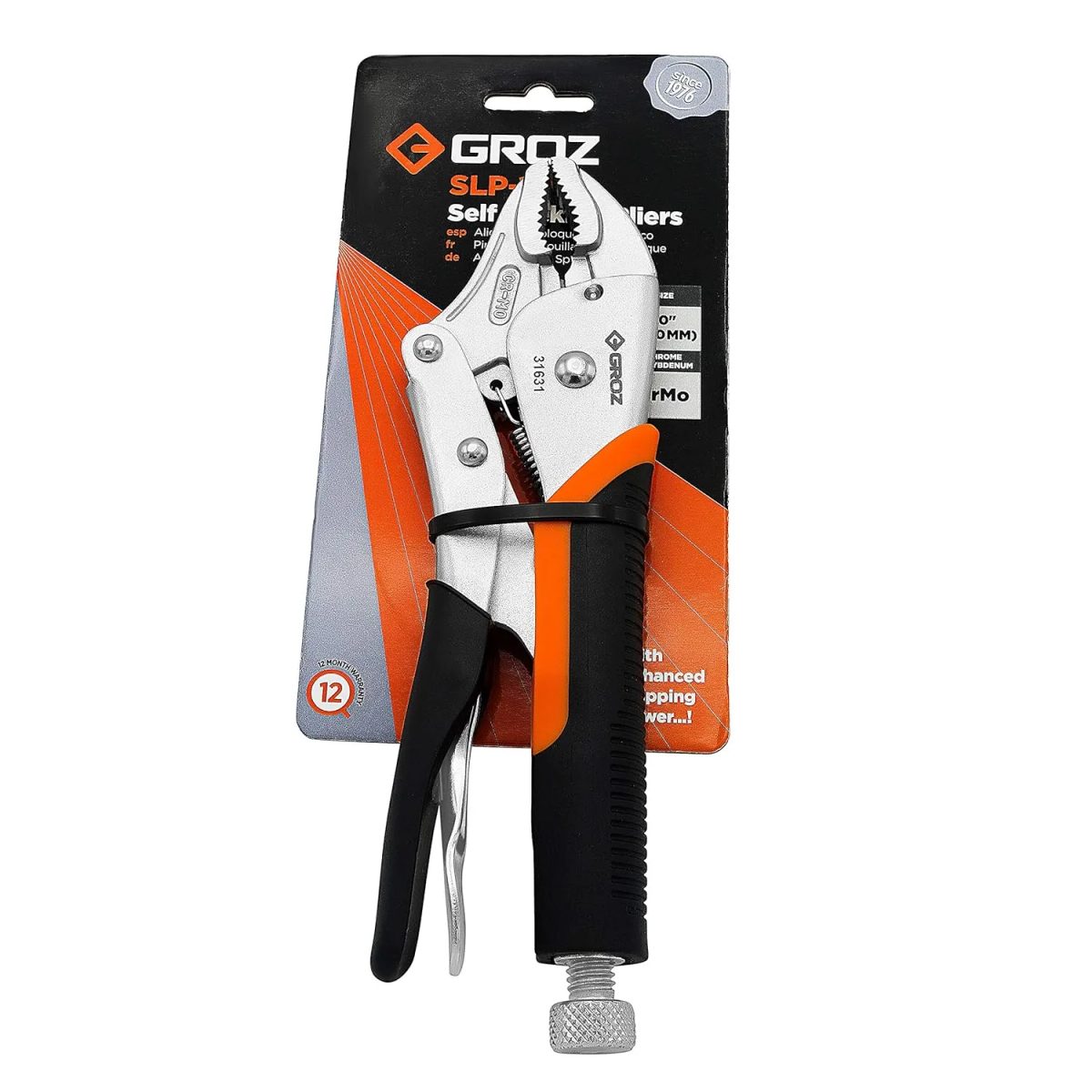 GROZ  SLP/10C Self-Locking Pliers-زرادية كبس 10 انش 3