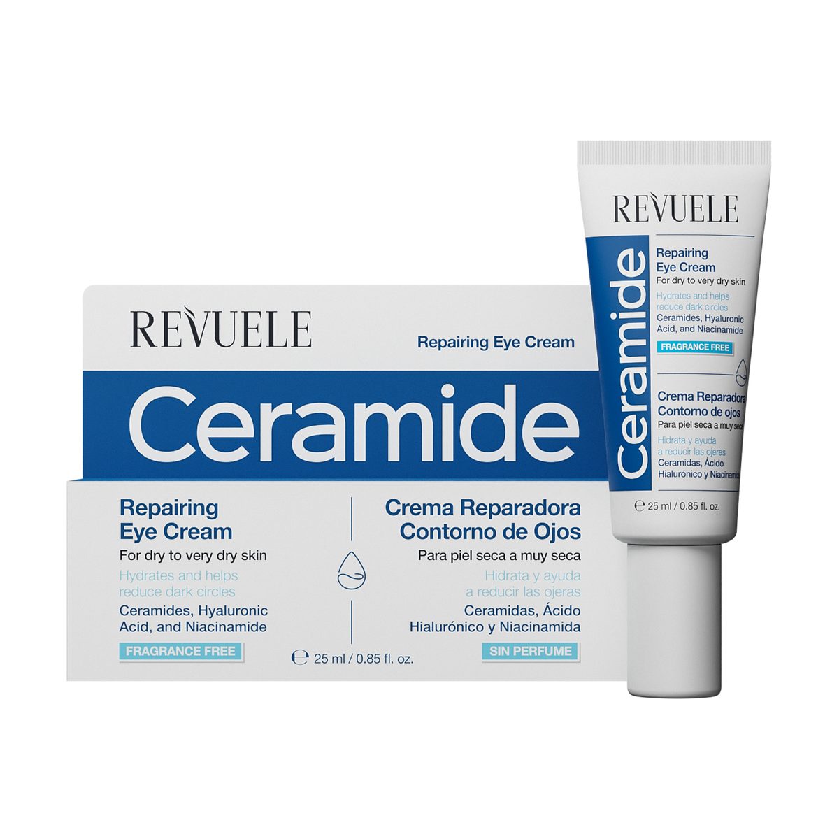 REVUELE CERAMIDE REPAIRING EYE CREAM-25 ml