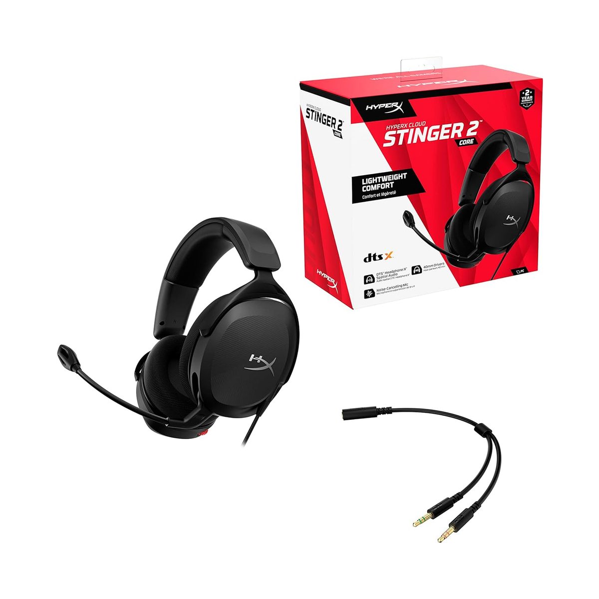 هيدفون HyperX Cloud Stinger 2 Core Gaming Headset 5