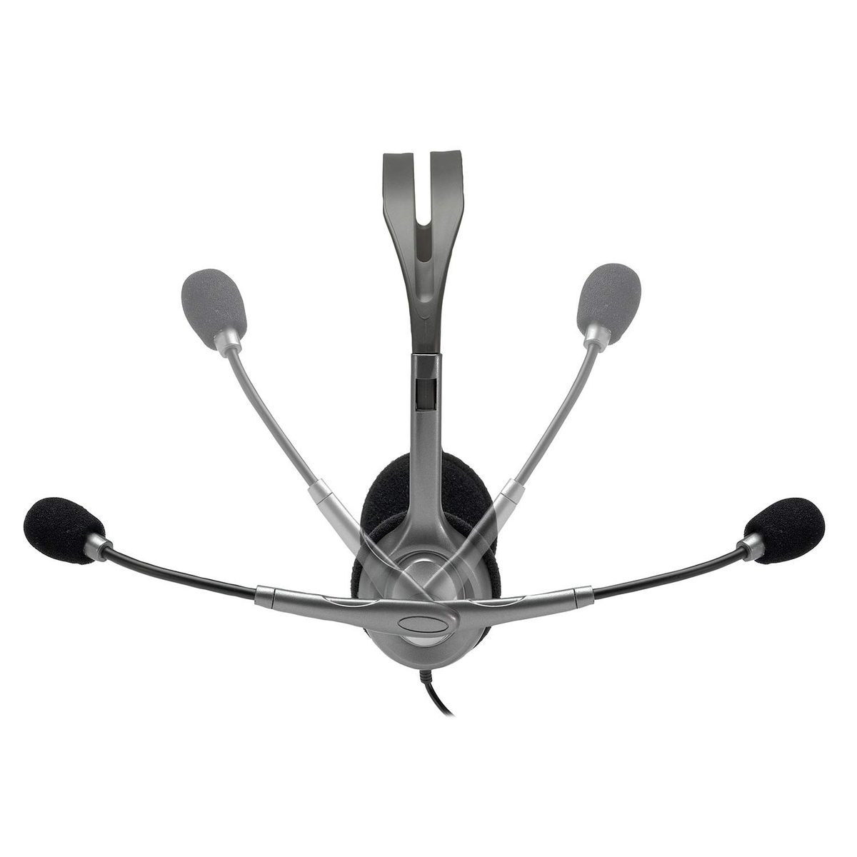 Logitech H110 stereo headset with noise-canceling microphone 4