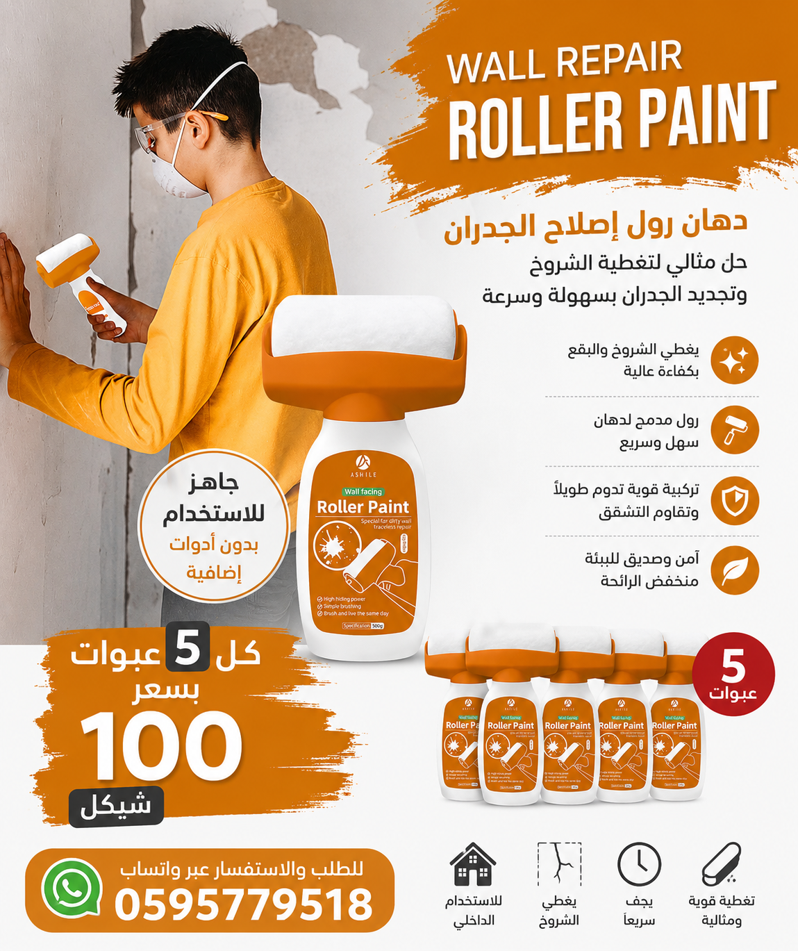 رول اصلاح الدهان
