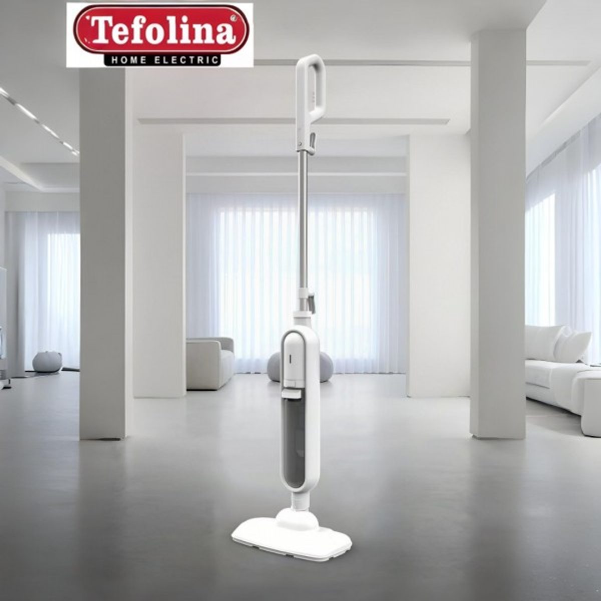 ممسحة بخاخ كهربائية واقف مع يد TEFOLINA EM-519B steam mop