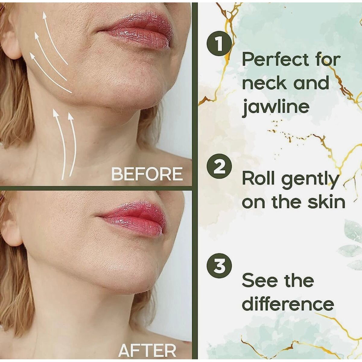 Standelli SET JADE FACE ROLLER AND GUA SHA STONE 2