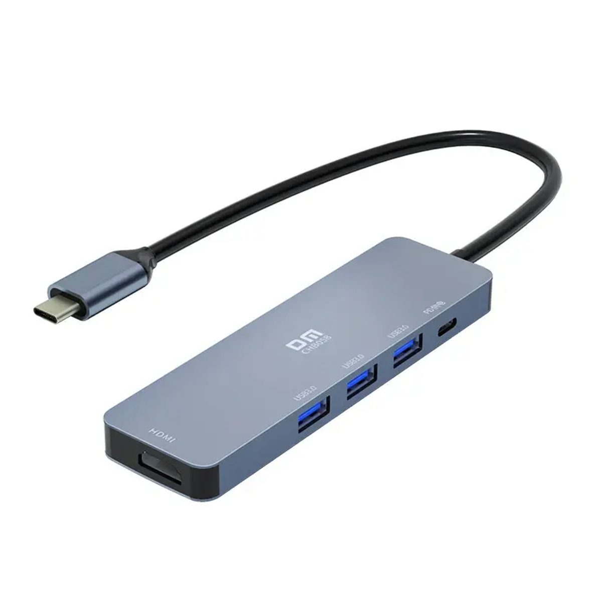 DM CHB058 5-in-1 USB3.0 Hub Docking Station موزع 2
