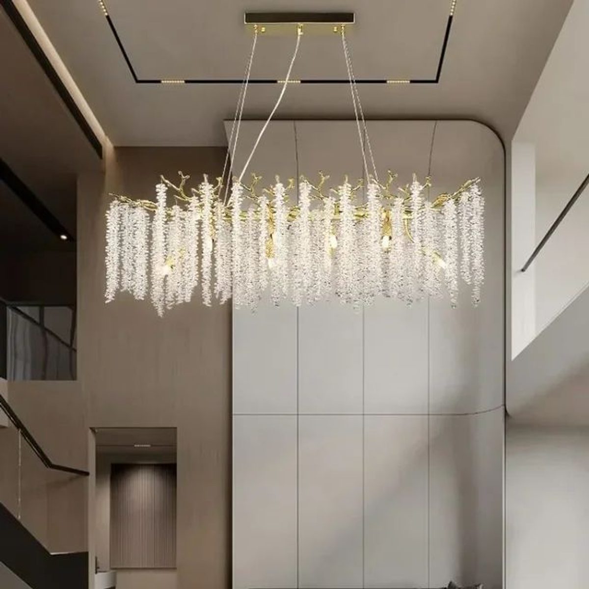 ثرية كرستال ذهبي Y1001-L1000 سوبر سونيك 2