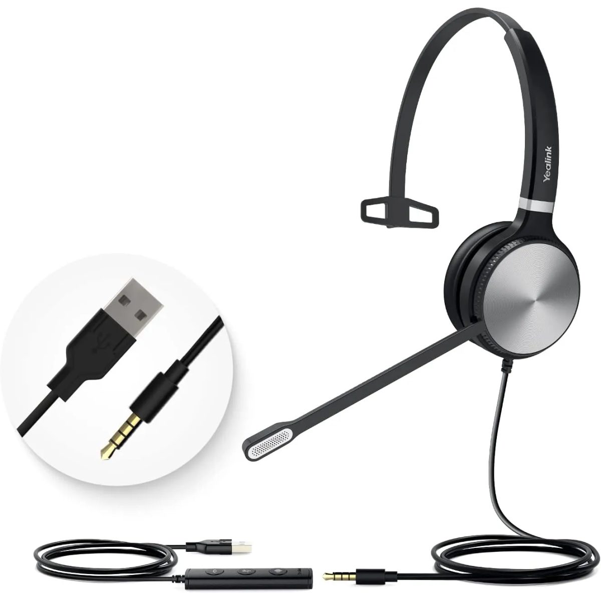 Yealink UH36 Professional USB Headset سماعة 5