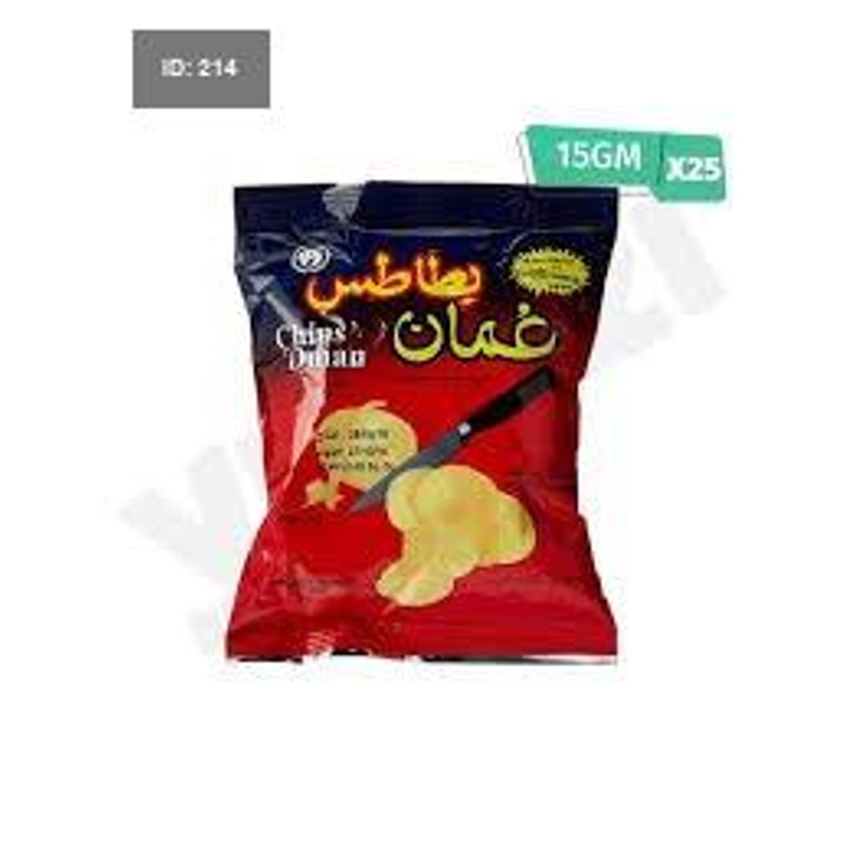 شبس عمان صغير 25غم