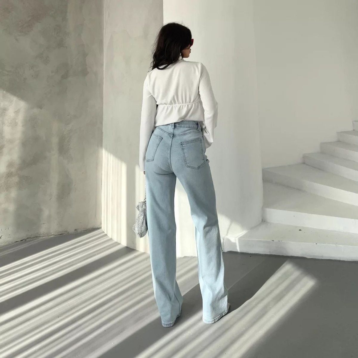 High Waist Wide Leg Jeans 3