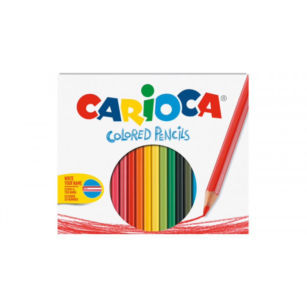 علبة الوان خشبية إيطالية Carioca