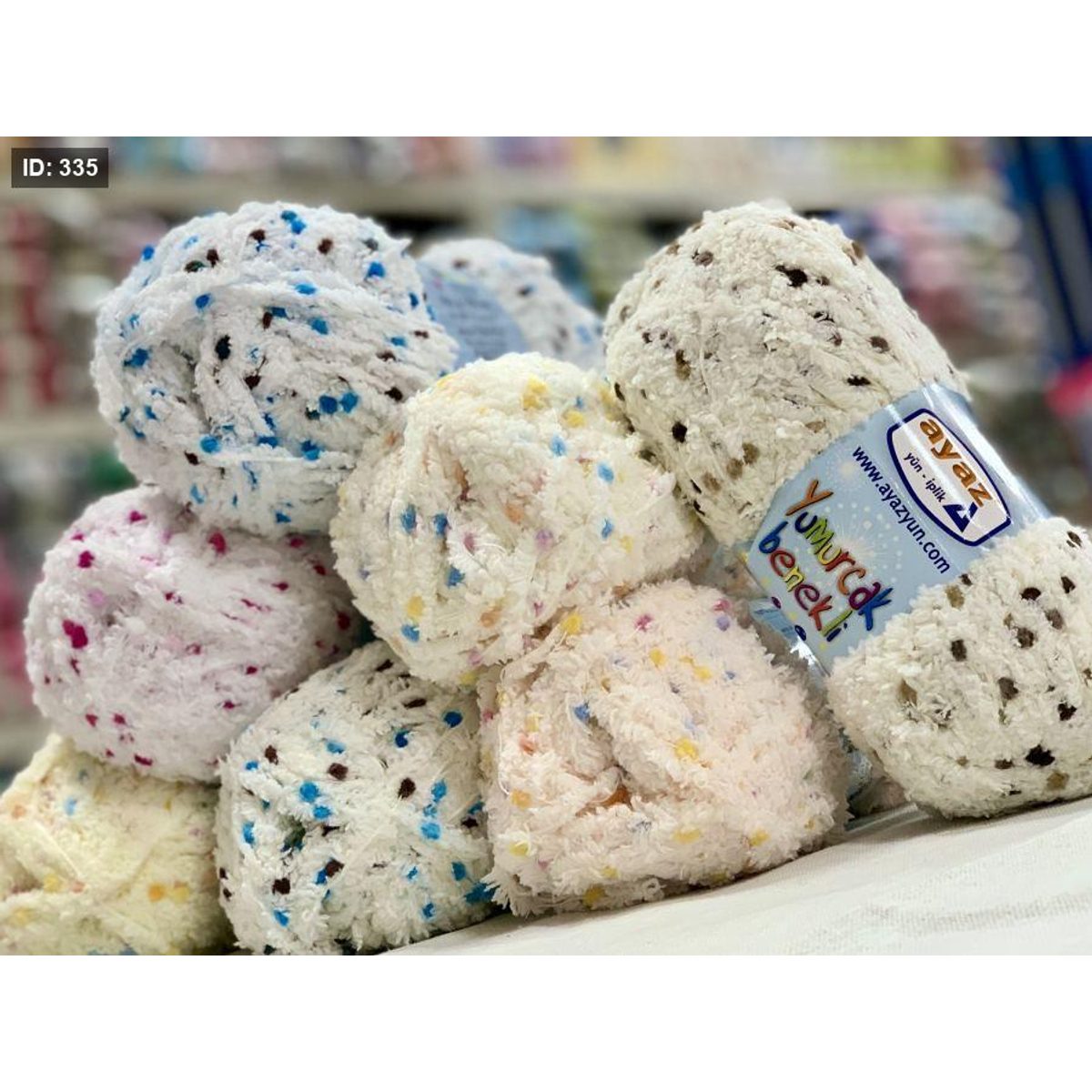 صوف تركي بشكير مونس Ayaz Yumurcak Benekli