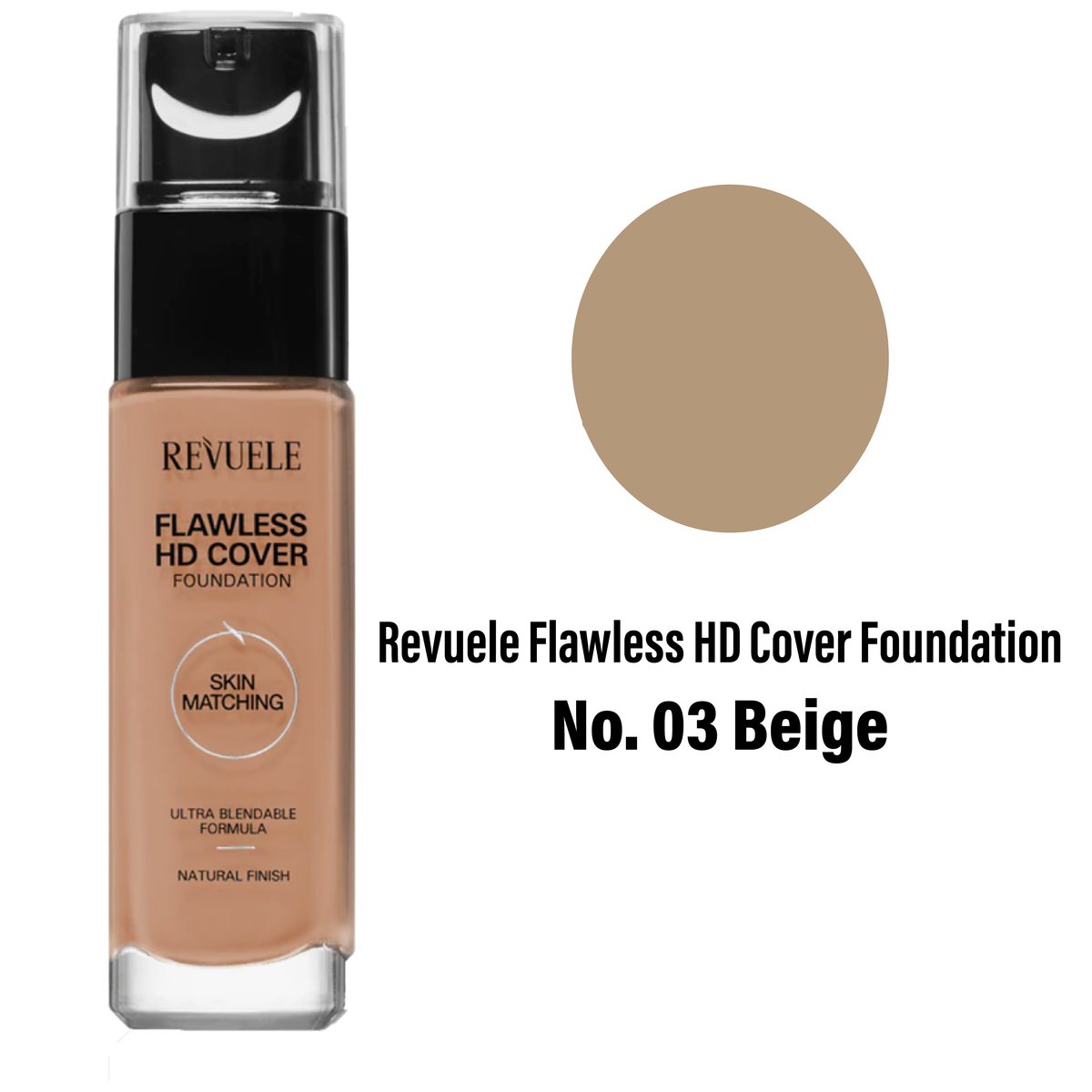 Revuele Flawless HD Cover Foundation 5