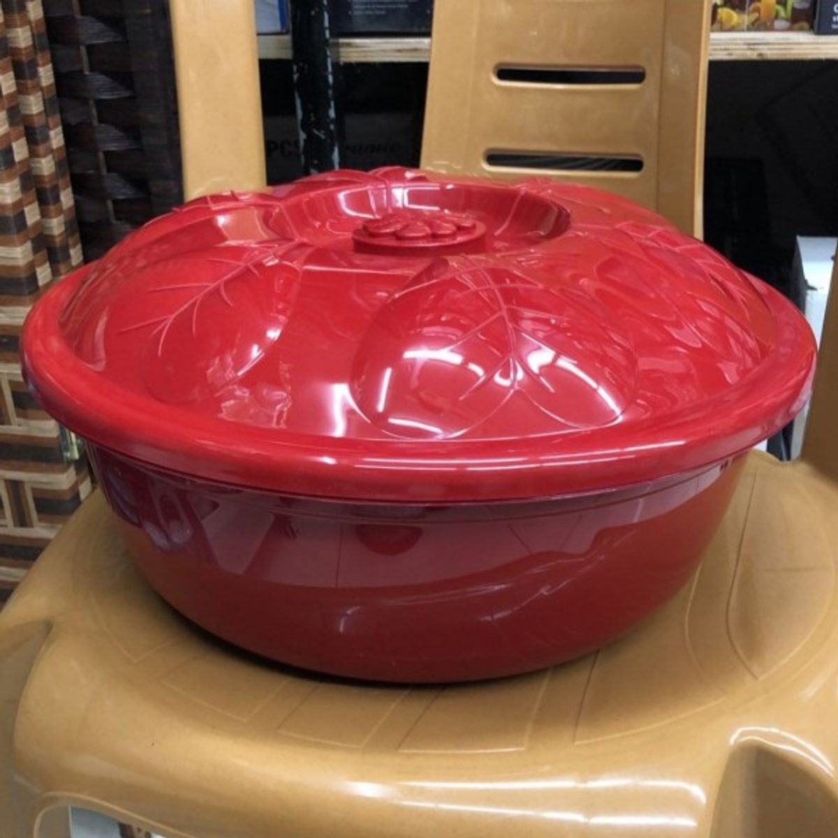 طشت / لجن عجين مع غطاء 50 سم مدور ASD155 asude