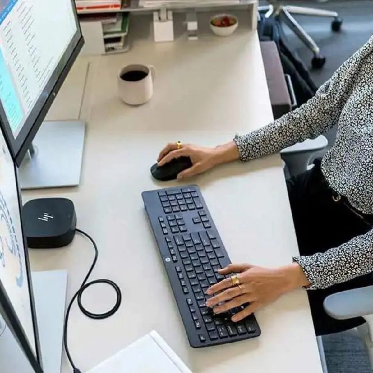 HP Pavilion Wireless Keyboard and Mouse 800 (4CE99AA) طقم كيبورد وماوس لا سلكي 2