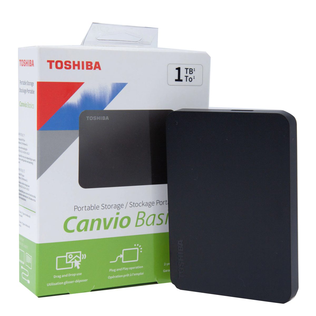 Toshiba External HDD 1TB -هارديسك خارجي