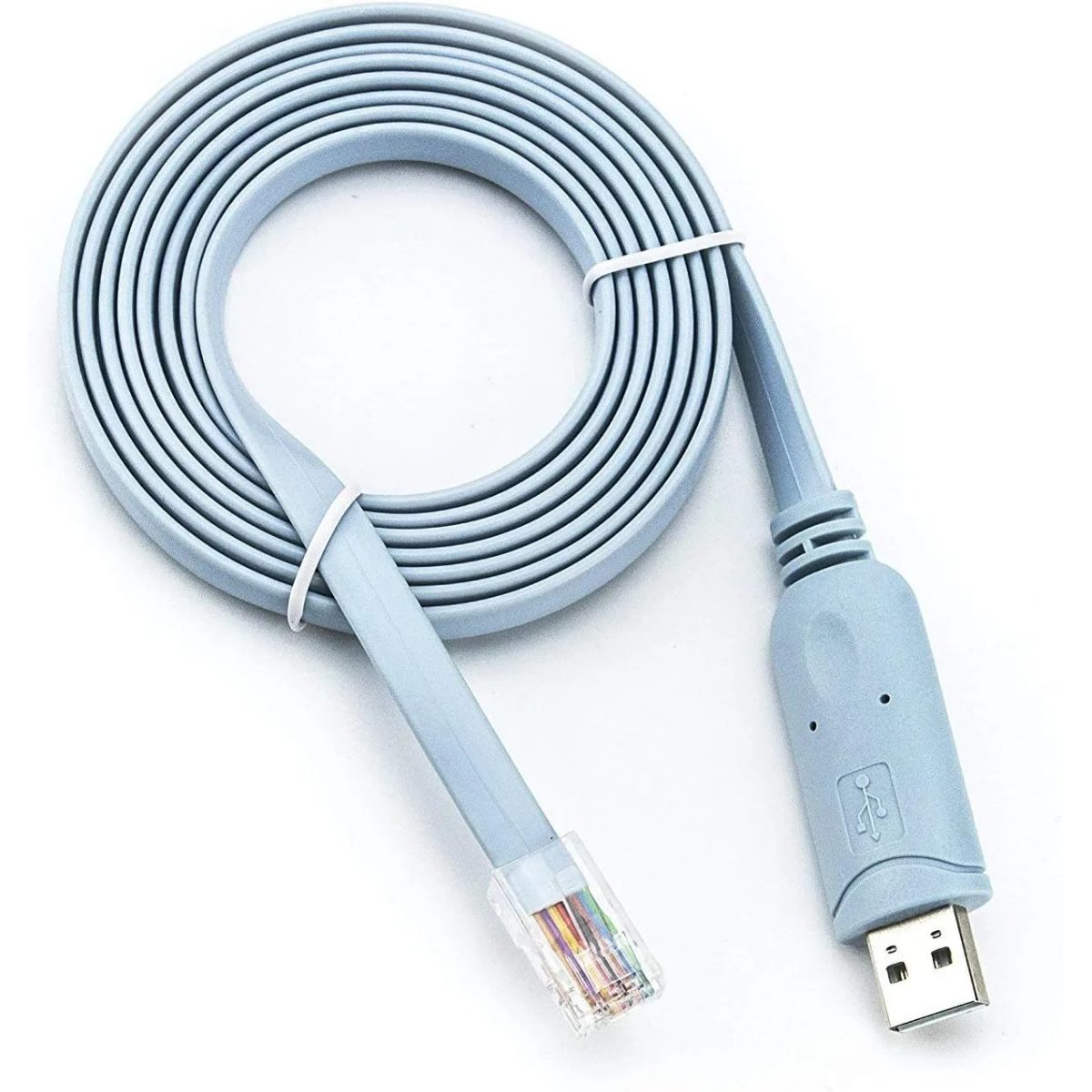 DM CHB077 USB to RJ45 Console Cable تحويلة