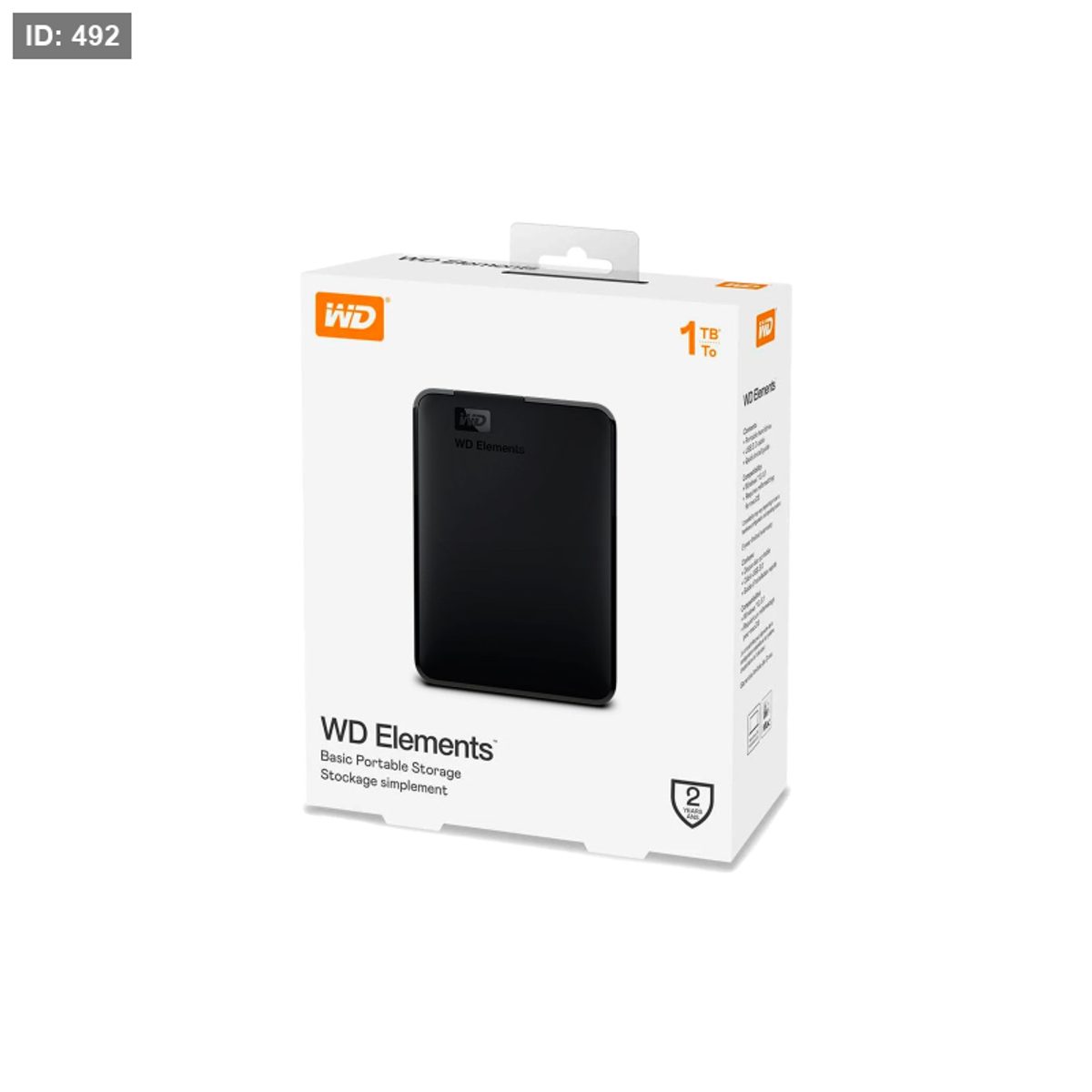هاردسك خارجي WD Western Digital Elements 1TB USB 3.0