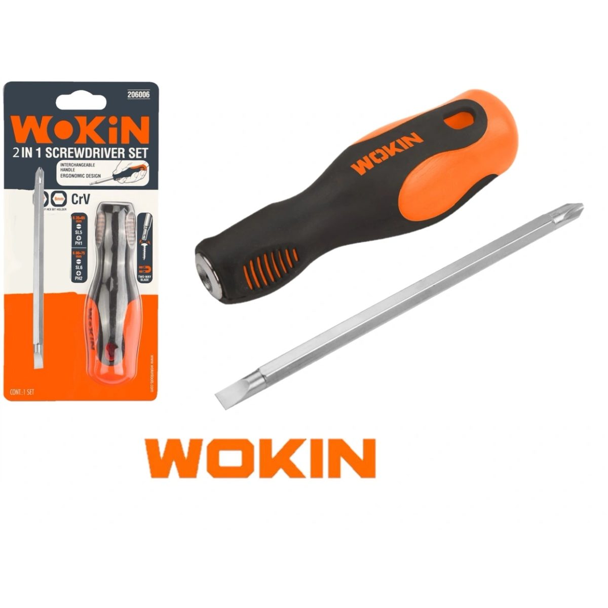 WOKIN 206002-مفك قلاب ستة في واحد
