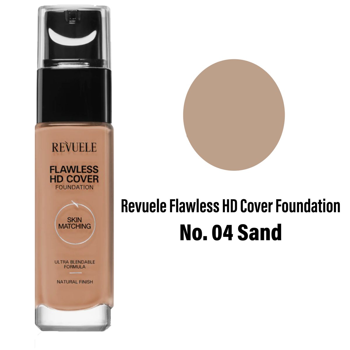 Revuele Flawless HD Cover Foundation 4