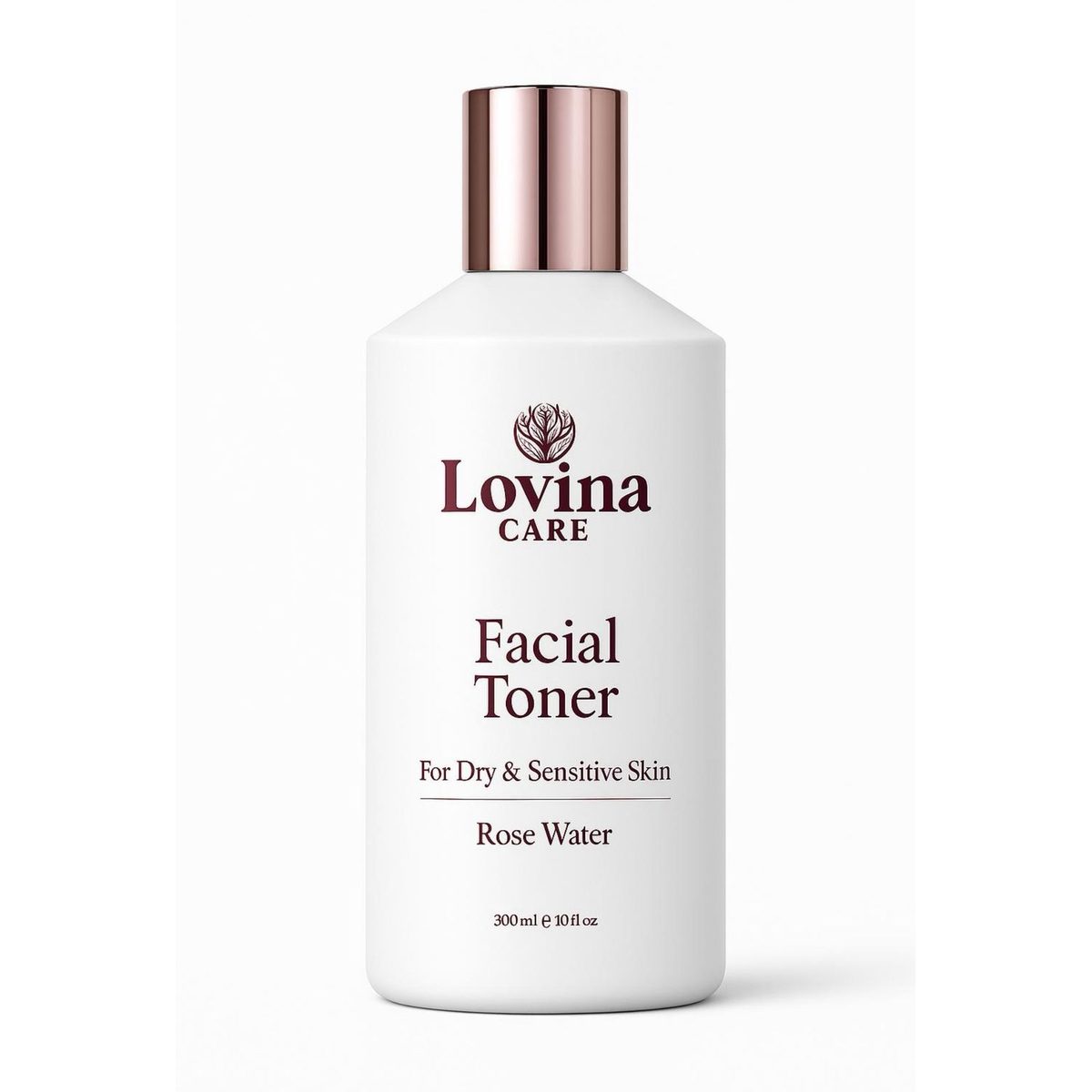 Lovina Care – تونر الوجه بماء الورد - 300 مل