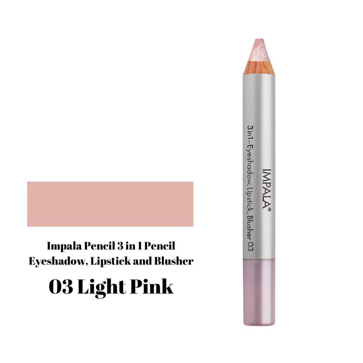 Impala Pencil 3 in 1 Pencil Eyeshadow, Lipstick and Blusher 6