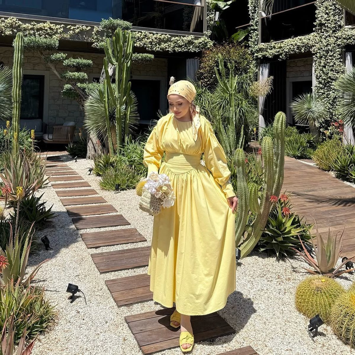 فستان Marbella اصفر 💛 2