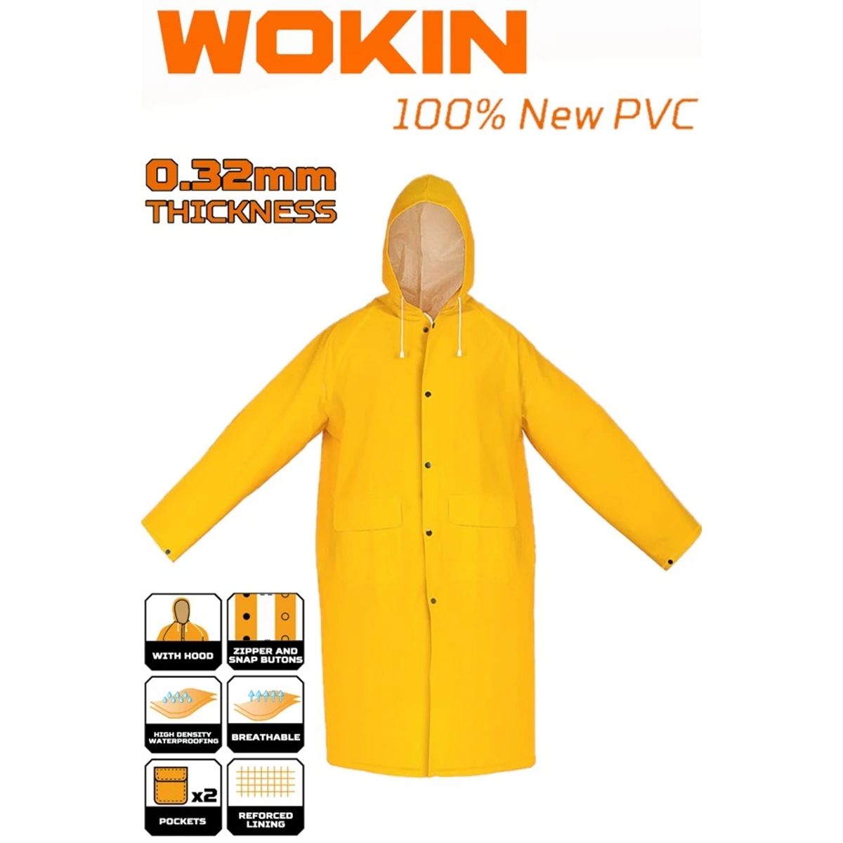 WOKIN 453005-جاكيت مطر