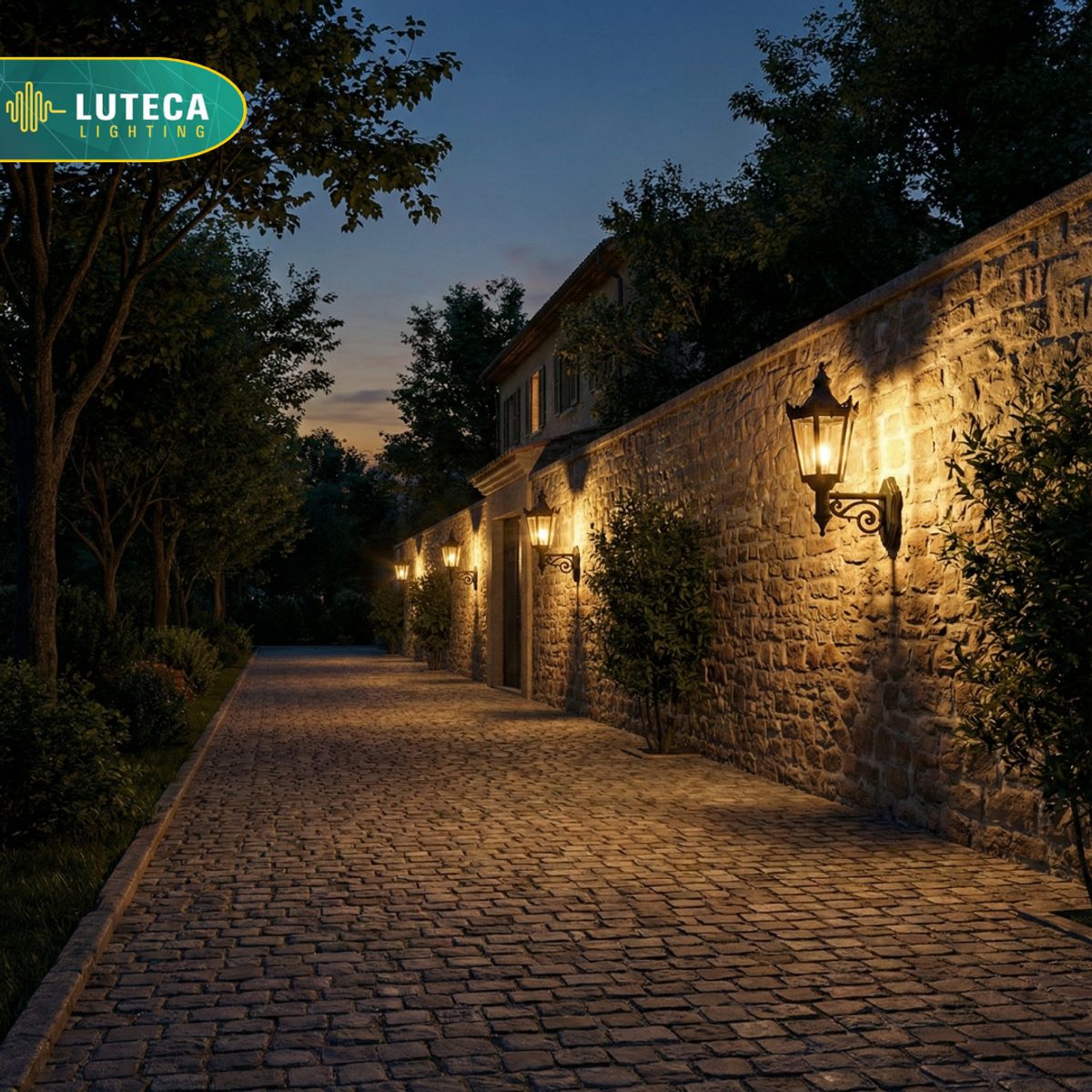 فانوس جنب اسود LUTECA 6500-001 3