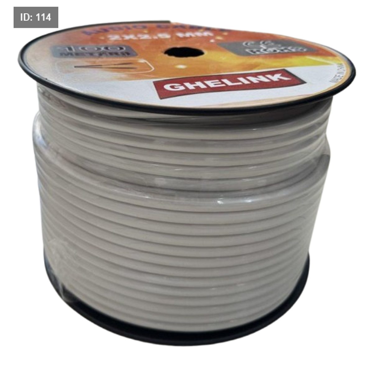 CABLE AUDIO 2.5mm OUTDOOR 100M