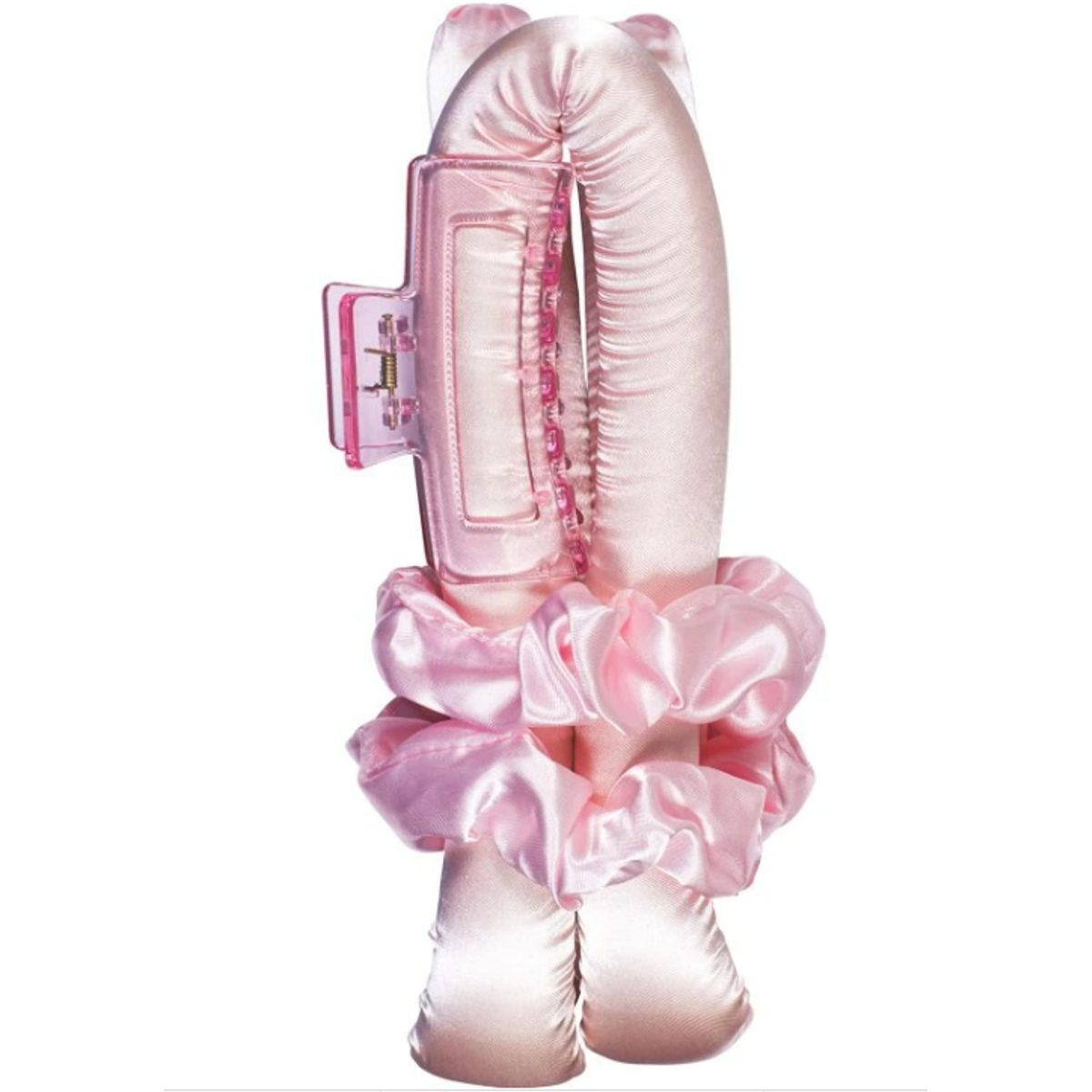 Standelli Heatless Hair Curler Set - Satin Pink 4
