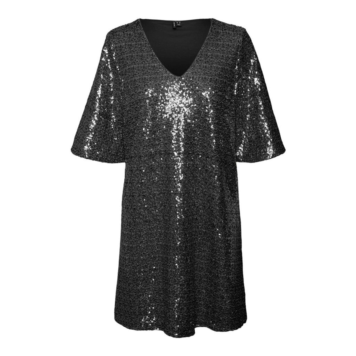 SEQUINED SHORT DRESS