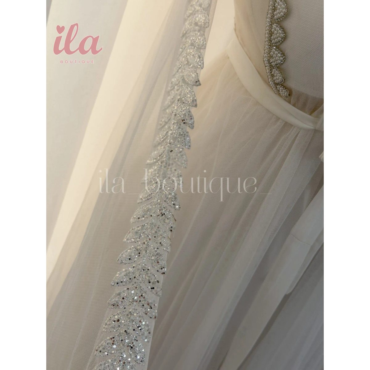 فستان مع روب عرايسي لولو FLARE HAND 5