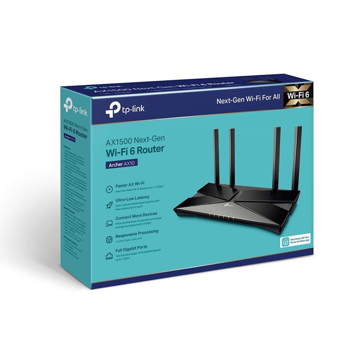 TP-LINK Archer AX10 Wi-Fi 6 Router راوتر 3