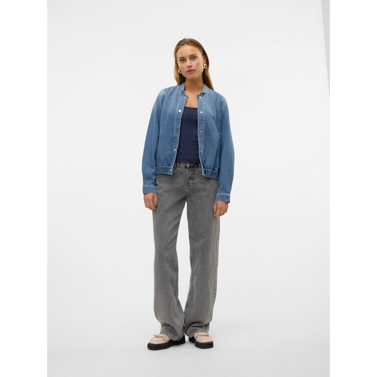 BOMBER DENIM JACKET 5