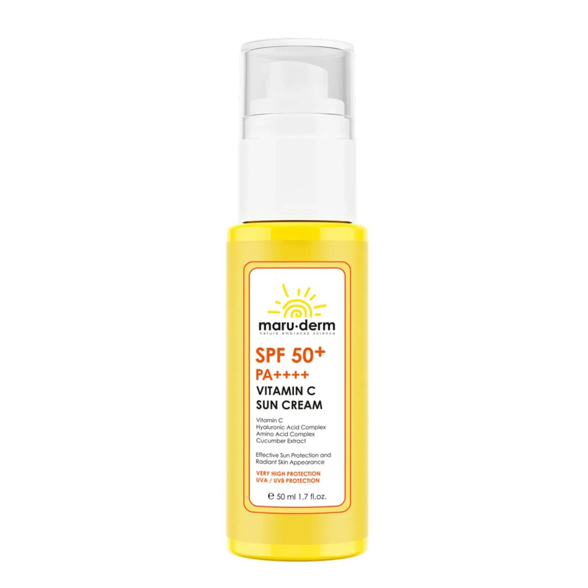 +Vitamin C Sun Cream SPF 50 كريم واقي شمس بفايتمن سي