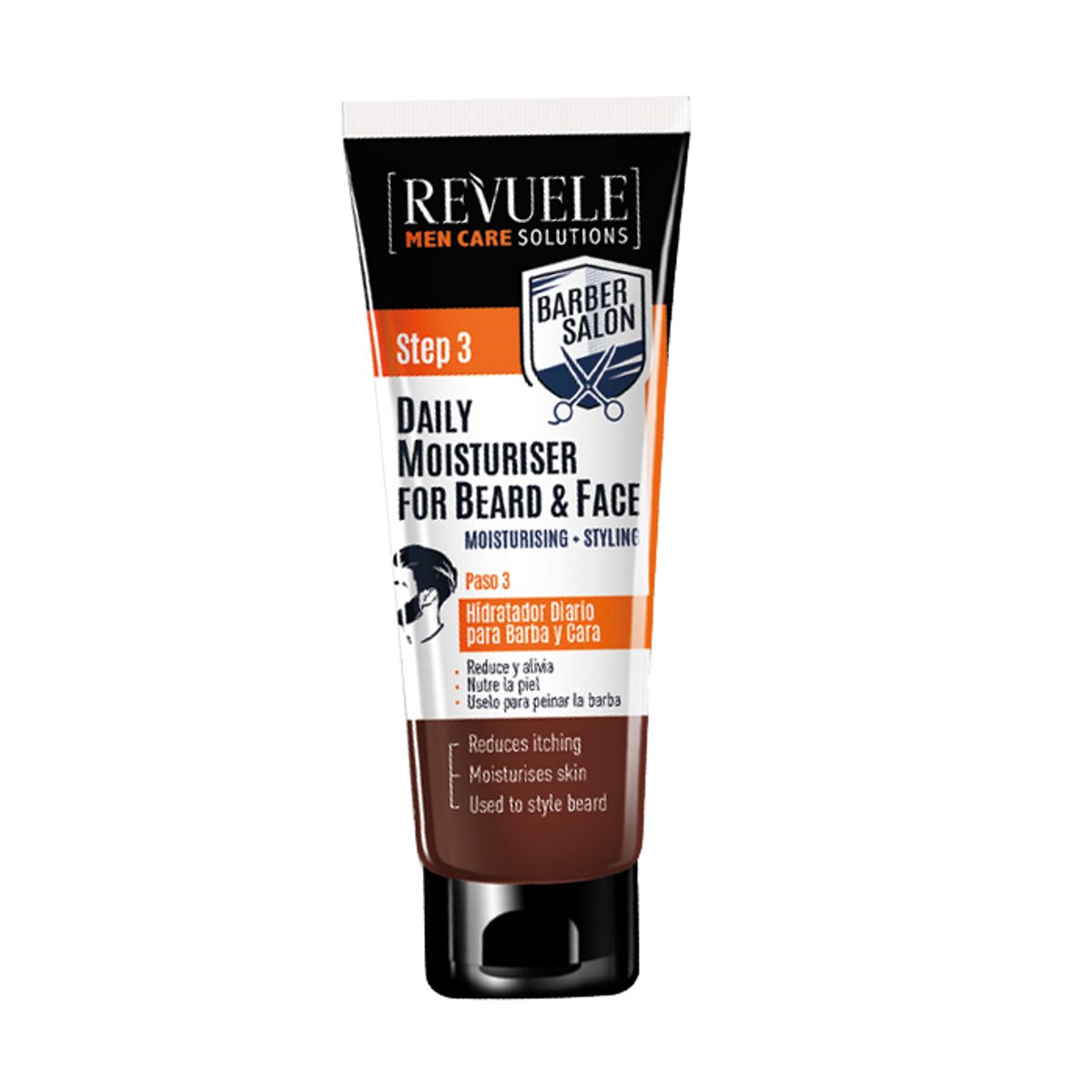 REVUELE MEN CARE SOLUTIONS Daily Moisturiser for Beard & Face-80ml