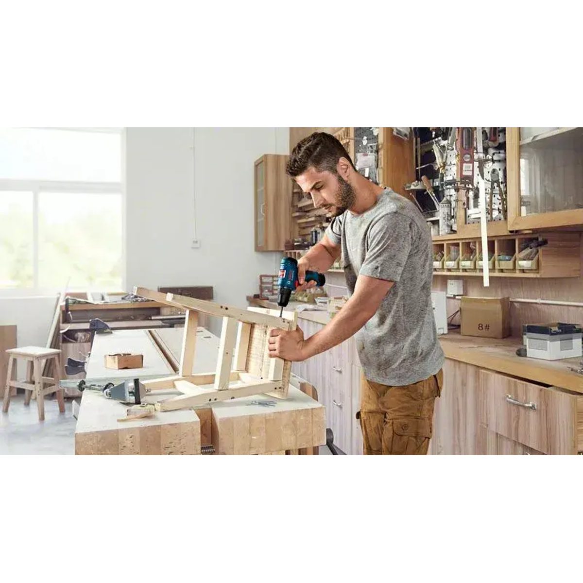 BOSCH GDS 18V-1050 H-مفك بوكسات  بطارية 18 فولت 4