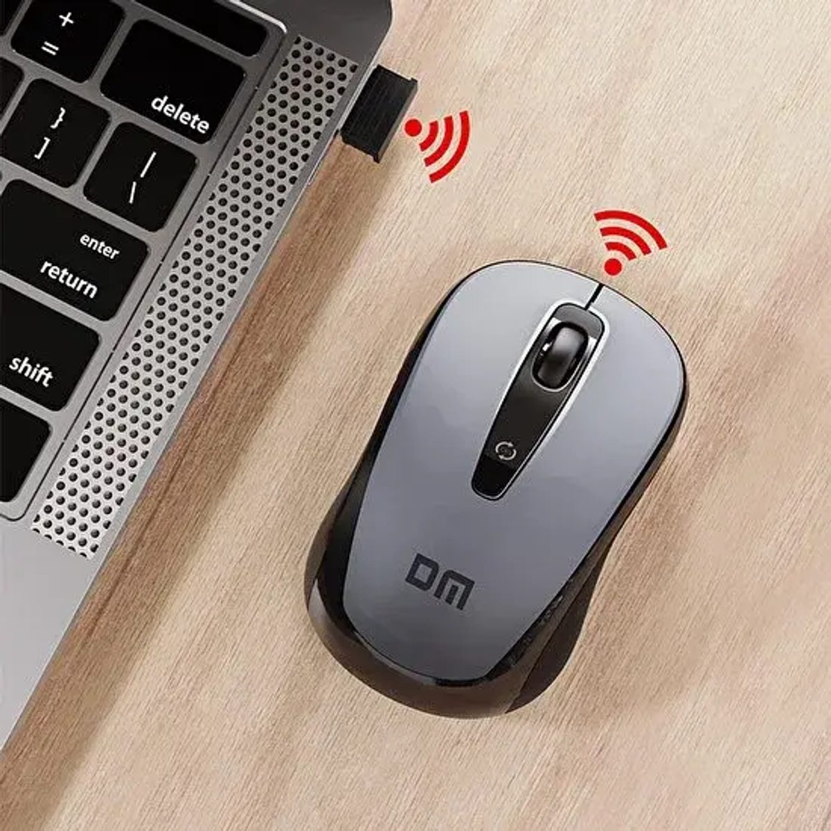 DM K8 Wireless Mouse-ماوس لا سلكي 4