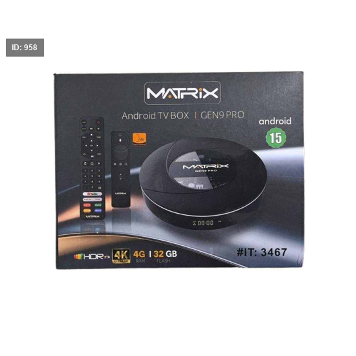 MATRIX ANDROID TV BOX GEN 9 PRO