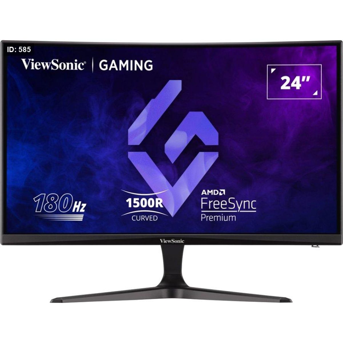 ViewSonic VX2418C - 24 Inch CURVED FHD 180Hz 1MS