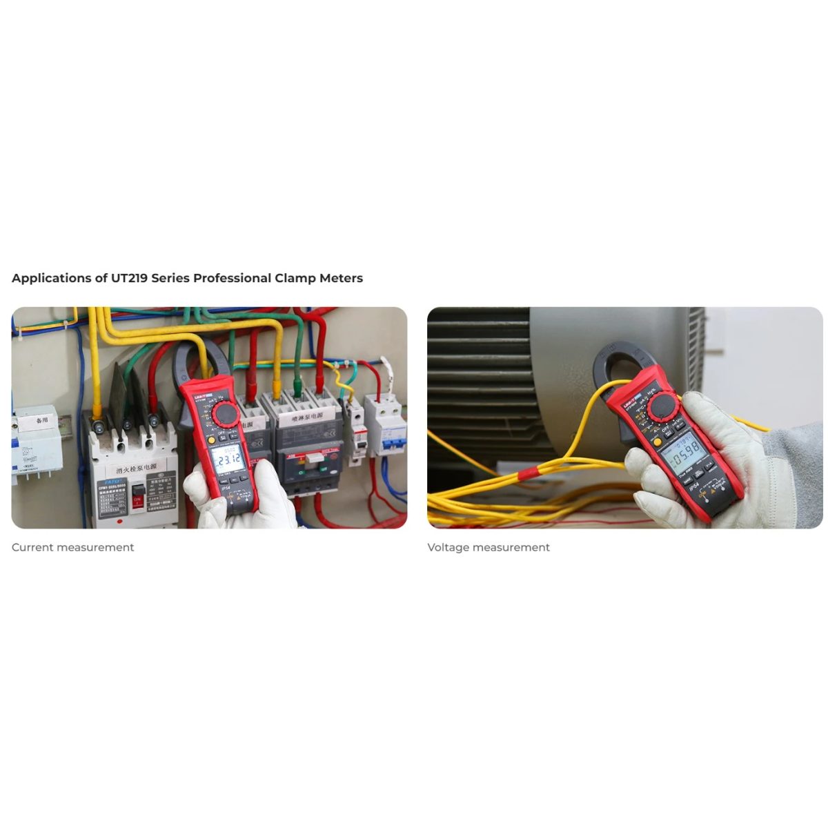 UNI-T UT-219E Professional Clamp Meters-كلامب ميتر احترافي 1000 فولت/600 امبير 2