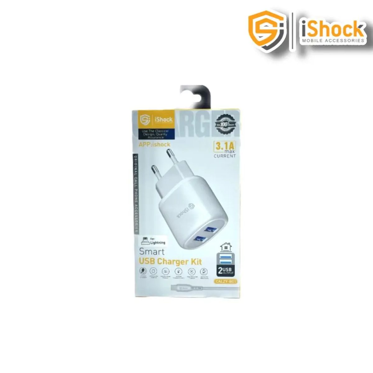 iShock Is-t05 Mobile Charger for lightning – شاحن موبايل مع وصلة لشحن ايفون 2