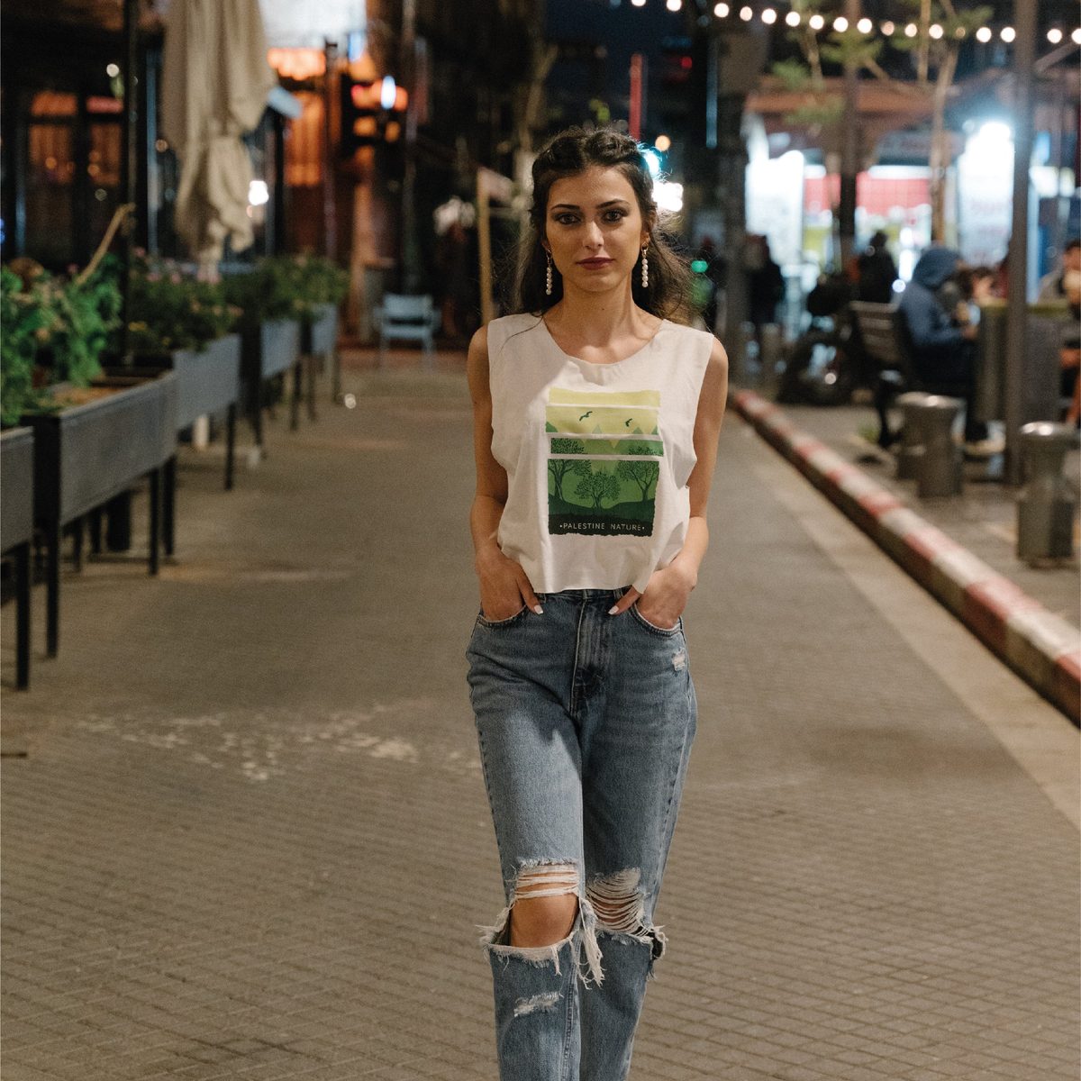 تانك توب - زيتون فلسطين